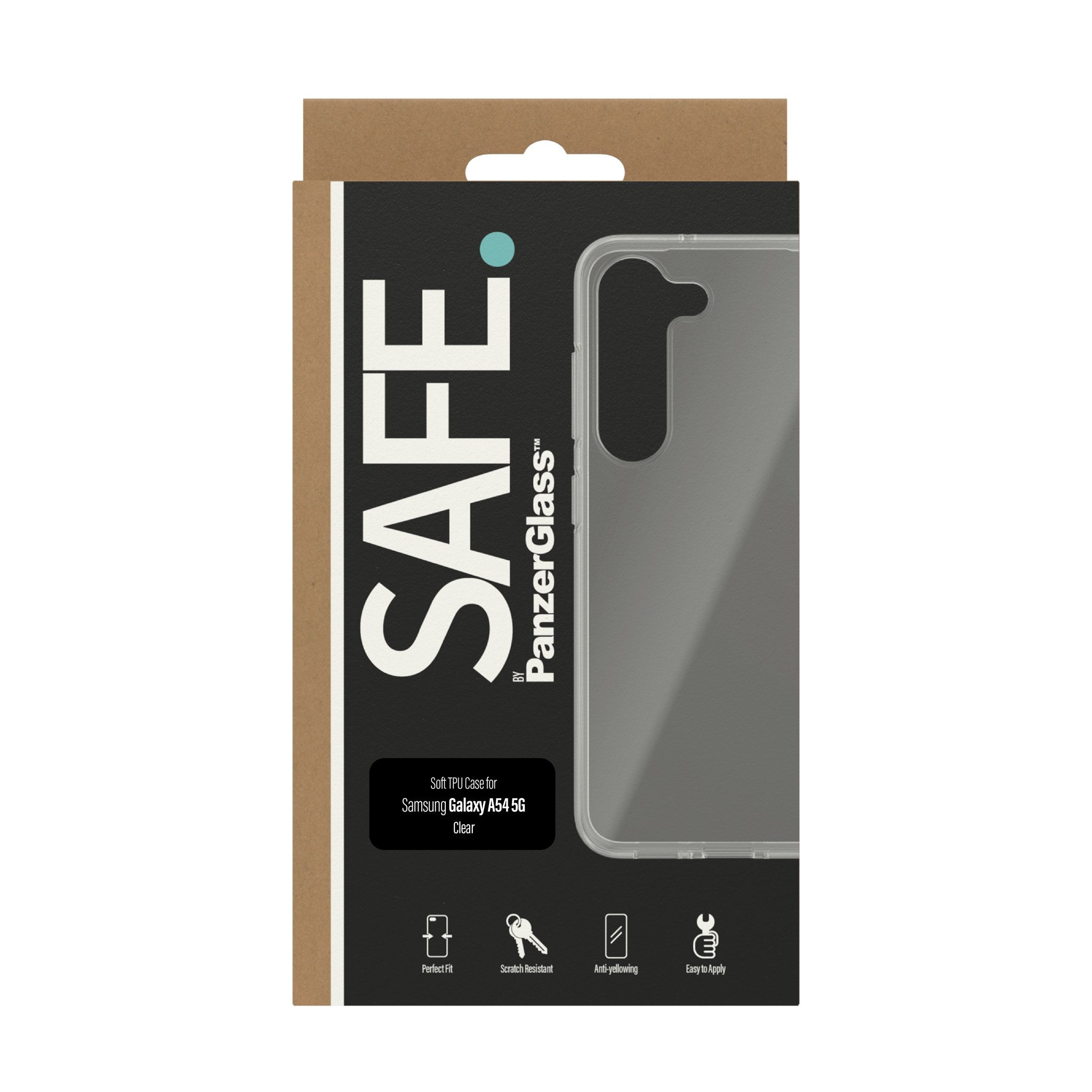 SAFE. by PanzerGlass® TPU Case Samsung Galaxy A14 | A14 5G | Transparent